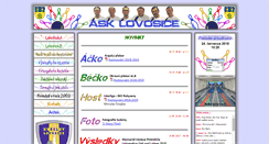 Desktop Screenshot of kuzelky.lovosice.net